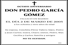 Pedro García Gómez